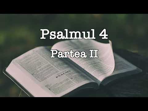 Psalmul 4 - Partea II - Mesaj de Andrei Popescu