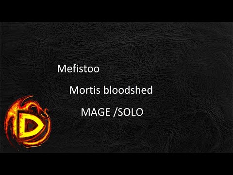 MEFISTOO - MAGE- MORTIS BLOODSHED SOLO   [[ Drakensang Online