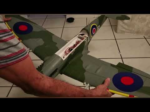 DYNAM  SPITFIRE WITH FLOATS