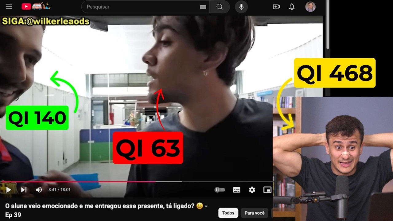 Professor reagindo a @wilkerleao  vs menine (análise do debate)