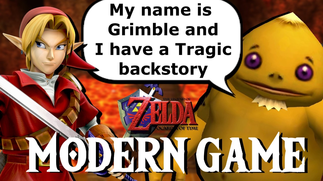 Zelda But It's A Modern Game (Fire Temple) 🗣️🎙️FULL VERSION