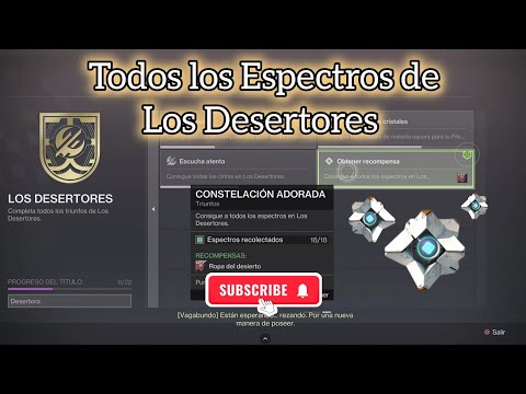 [Guía Definitiva] Como Obtener los 18 Espectros de Frontera sin Ley - Destiny 2: Los Desertores PS5