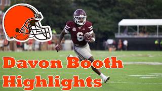 Davon Booth Highlights | Cleveland Browns Running Back | Mississippi State | 2026 NFL Draft