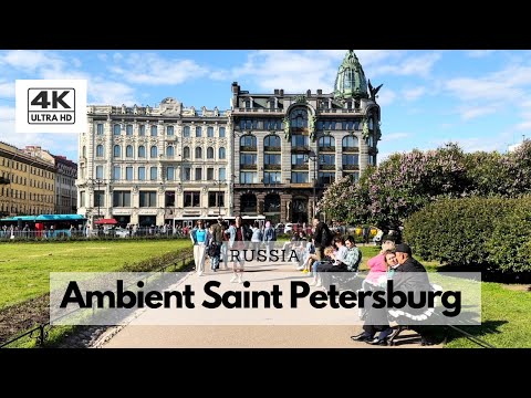 Walking in Russia 🇷🇺 Saint Petersburg City Centre, Most Beautiful city in the World walk tour 2023