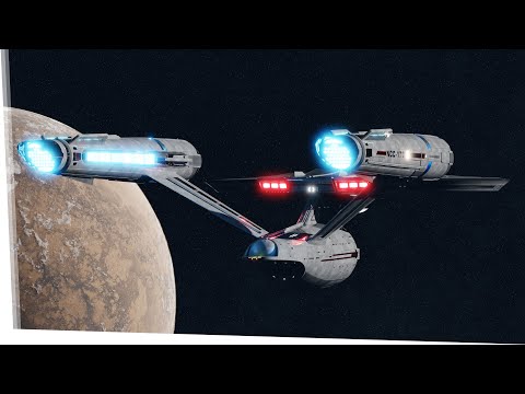 Warp Speed Enterprise ! || (Star Trek Blender Animation)