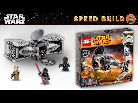⚡️ Full Speed Build｜LEGO Star Wars 75082 TIE Advanced Prototype