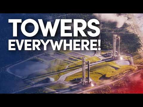 Launch Towers Rise: Starship, Stoke, & Artemis Gear Up on the Space Coast!