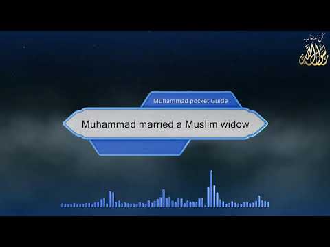 Muhammad married a Muslim widow