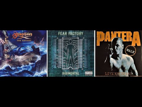 Symphony X vs. Fear Factory vs. Pantera - STRANGELY SIMILAR SONGS (Djent origins?)