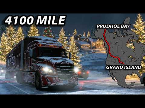 ❄️ ATS Christmas Special: The Longest Haul! Alaska to Nebraska (Prudhoe Bay to Grand Island)