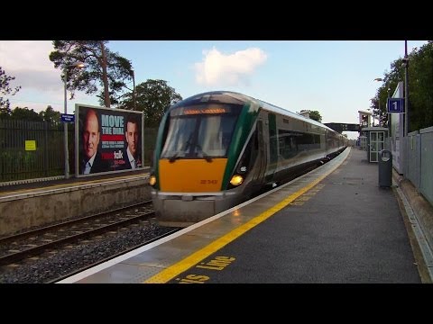 IE 22000 Class DMU Train number 22342 - Clonsilla Station, Dublin