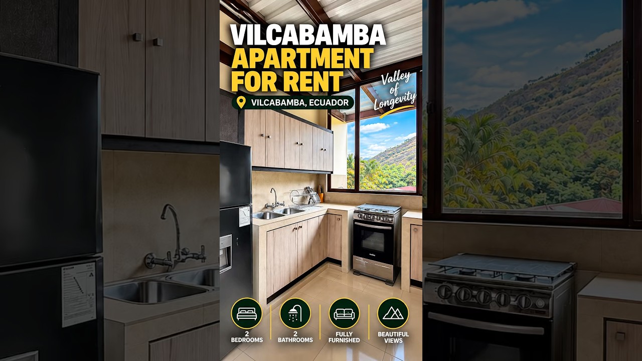 Video cover for a two-bedroom apartment for rent in Vilcabamba, Ecuador