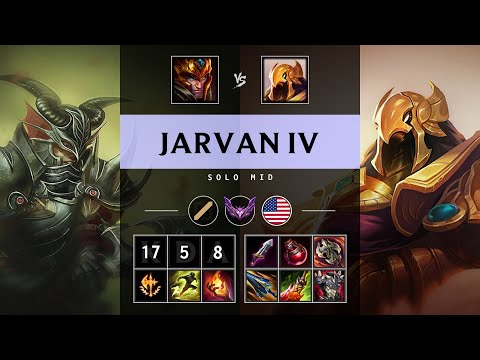 Jarvan IV Mid vs Azir - NA Master Patch 25.16