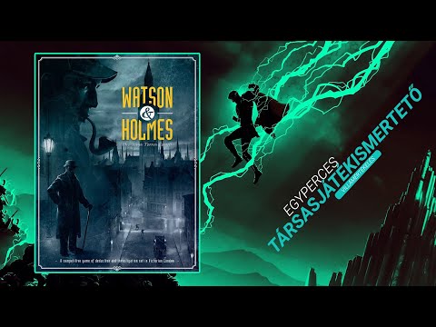 #172. Watson & Holmes | Egyperces társasjátékismertető - Game-Obscura