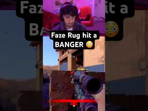 FaZe Rug Hits a BANGER 😳 #shorts
