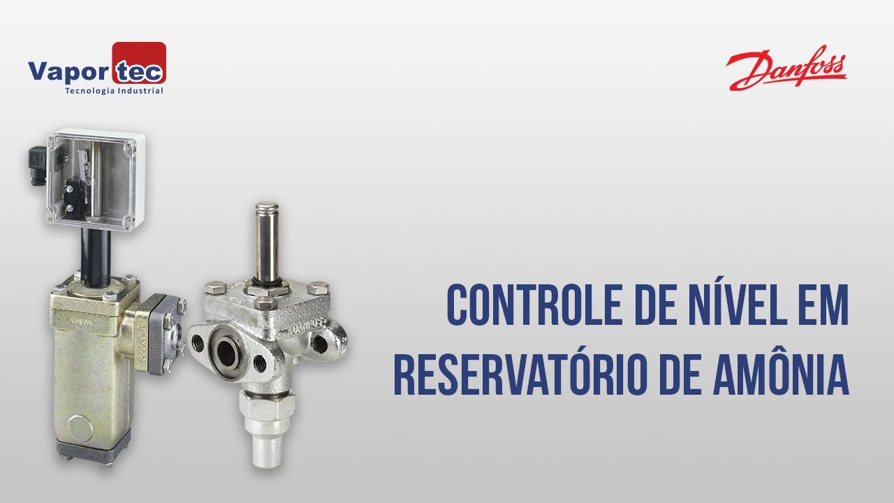 Controle de nível em reservatório de amônia