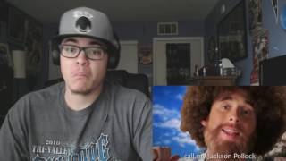 Bob Ross vs Pablo Picasso - Epic Rap Battles of History REACTION!