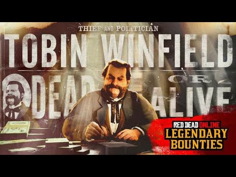 RED DEAD ONLINE🔸Tobin Winfield Legendary Bounty Mission Cutscene 🤠🤠🤠🤠🐎🐎🐎🐎