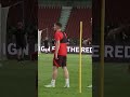Andy Robertson Crossbar Challenge. Van Dijk & Trent acknowledge the effort ? #shorts