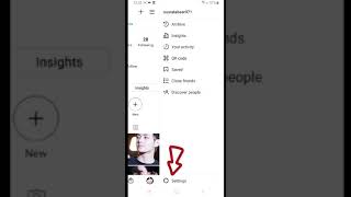 How to change your Instagram screen white to Black