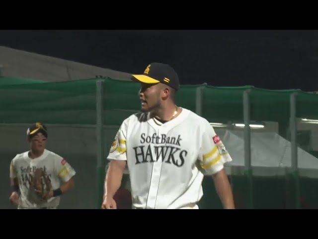 【ファーム】最後は変化球で3球三振!! ホークス・宮里優吾がこの回2奪三振無失点!!  2024年8月3日 福岡ソフトバンクホークス 対 広島東洋カープ