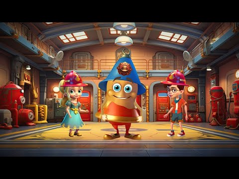 Pompierii - cântece animate pentru copii de la Clopoțelul Magic