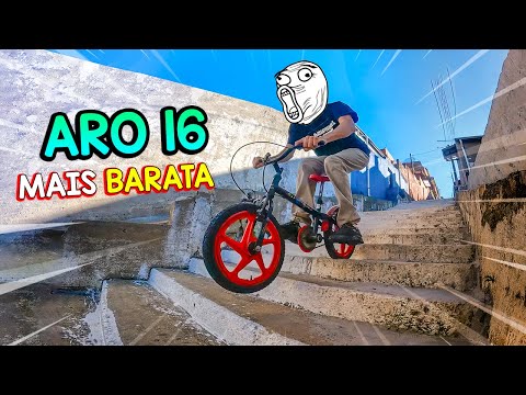 Comprei A BIKE MAIS BARATA que achei e fui testar !!