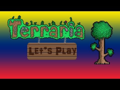 Guude Plays Terraria - E13 - I'm gonna die... aaarrrgggg