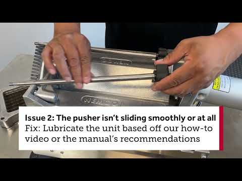 Nemco Monster Airmatic FryKutter Troubleshooting Tips