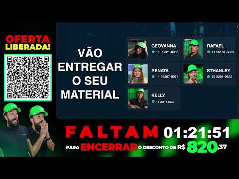 Aula Bônus: Mentor tá On - Galpão e tira-dúvidas.