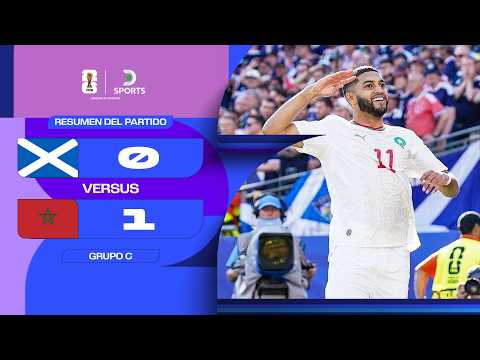 ملخص مباراة اسكتلندا ضد المغرب بتاريخ 2026-06-19