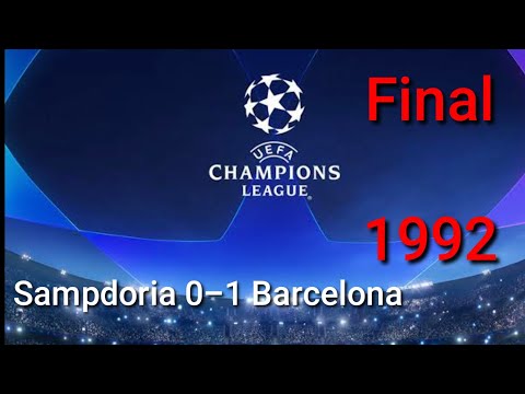 Sampdoria 0-1 Barcelona|Final UEFA Champions League 1992