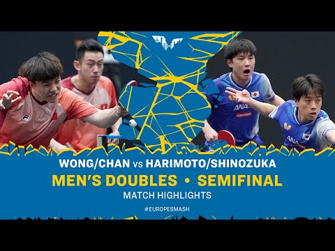 Wong/Chan vs Harimoto/Shinozuka | MD SF | #EuropeSmash 2025