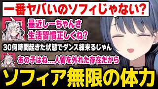 【あらなみマイクラ】体力がバケモンすぎるソフィについて話す石神としーちゃん【にじさんじ】