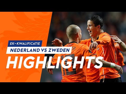 Highlights Nederland - Zweden (12/10/2010) De avond van Afellay 🔥
