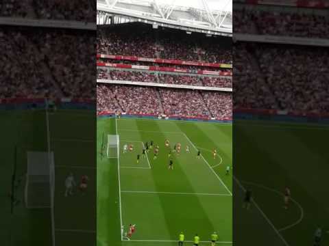 Mustafi Goal Vs Manchester City From Supporter view