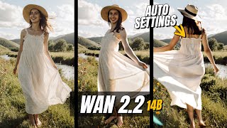 Fix Wan slowmotion. Image2video Wan 2.2 14b for ComfyUI