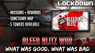 TWD RTS: Bleed Blitz War, Good or Bad? The Walking Dead: Road to Survival Towers