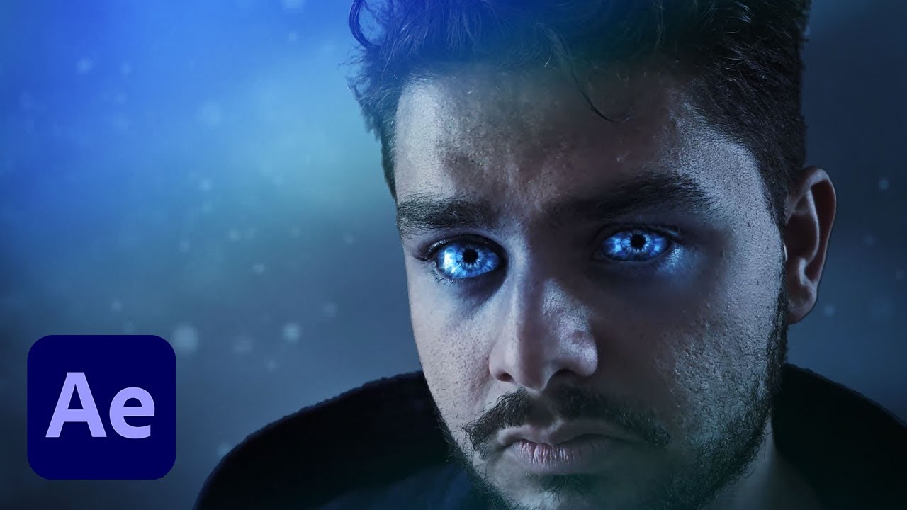 How To Create The Blue Eyes Effect from White Walkers in After Effects (Game Of Thrones)