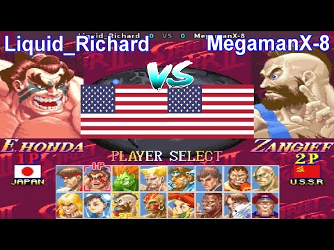 Super Street Fighter II X: Grand Master Challenge - Liquid_Richard vs MegamanX-8