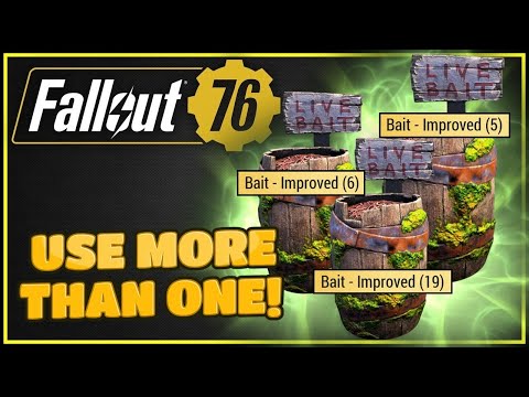 How To Farm LOTS Of Improved Bait - Fallout 76