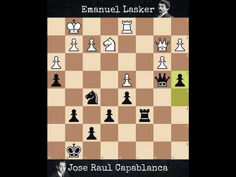 Emanuel Lasker vs Jose Raul Capablanca | World Championship Match (1921)