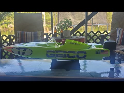 Proboat GEICO 17" rc boat