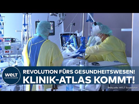DEUTSCHLAND: Klinik-Atlas - Revolution fürs Gesundheitswesen! Finde jetzt das passende Krankenhaus