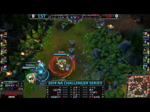 ♠ SEASON 4 ♠ || Coast vs Curse Academy Mancloud & SaintVicious Game 1 NA Challenger Summer 2014