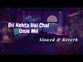 Dil Kehta Hai Chal Unse Mil Lofi Slowed Reverb L S R SoNgS