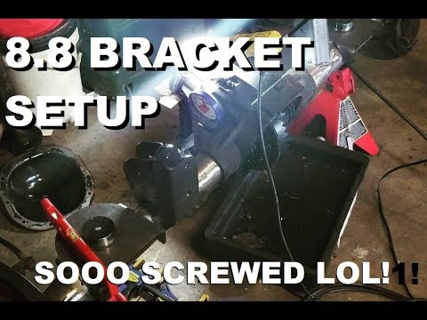 Jeep TJ 8.8 Build | Barnes 4wd Bracket Kit Placement