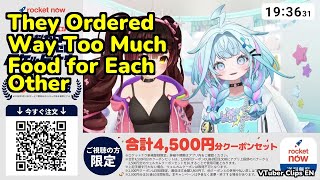 They Ordered Way Too Much Food for Each Other | Mizumiya Su