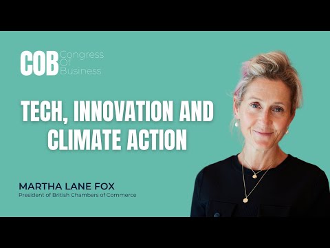 Baroness Martha Lane-Fox CBE | Tech, Innovation & Climate Action | LIVE AT COB25