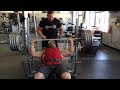 INTENSE Chest Training at Club Reps with Josh and Greg 23 Weeks Out!